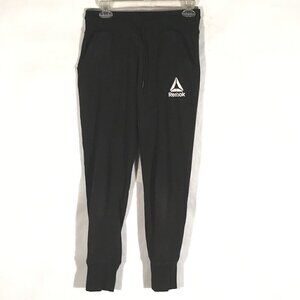 Reebok Women's Black Sweatpants Joggers Workout Athletic Sport Track Pants